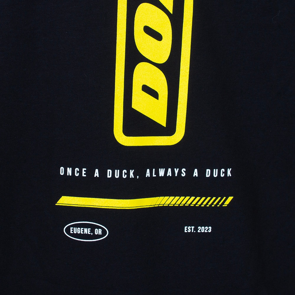 Classic Oregon O, Nike, Black, Crew Neck, Performance/Dri-FIT, Men, Unisex, Ducks of a Feather, DoaF, Speedway, T-Shirt, 994426